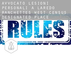 Avvocato lesioni personali a  Laredo Ranchettes - West