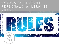 Avvocato lesioni personali a  Lerm-et-Musset