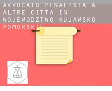 Avvocato penalista a Altre città in Wojewodztwo Kujawsko-Pomorskie