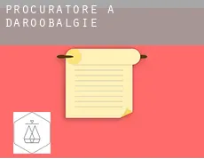 Procuratore a  Daroobalgie
