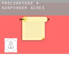 Procuratore a  Gunpowder Acres