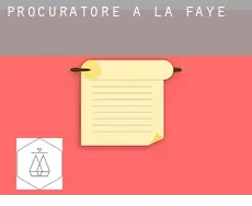 Procuratore a  La Faye