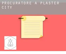 Procuratore a  Plaster City