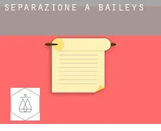Separazione a  Baileys
