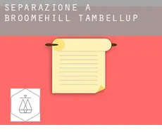 Separazione a  Broomehill-Tambellup
