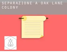 Separazione a  Oak Lane Colony