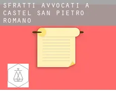 Sfratti avvocati a Castel San Pietro Romano