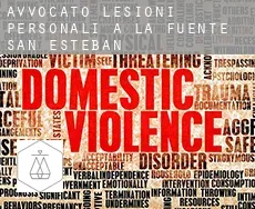 Avvocato lesioni personali a  La Fuente de San Esteban